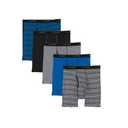 Hanes Men's Value Pack Assorted Boxer Briefs, 6 Pack, M