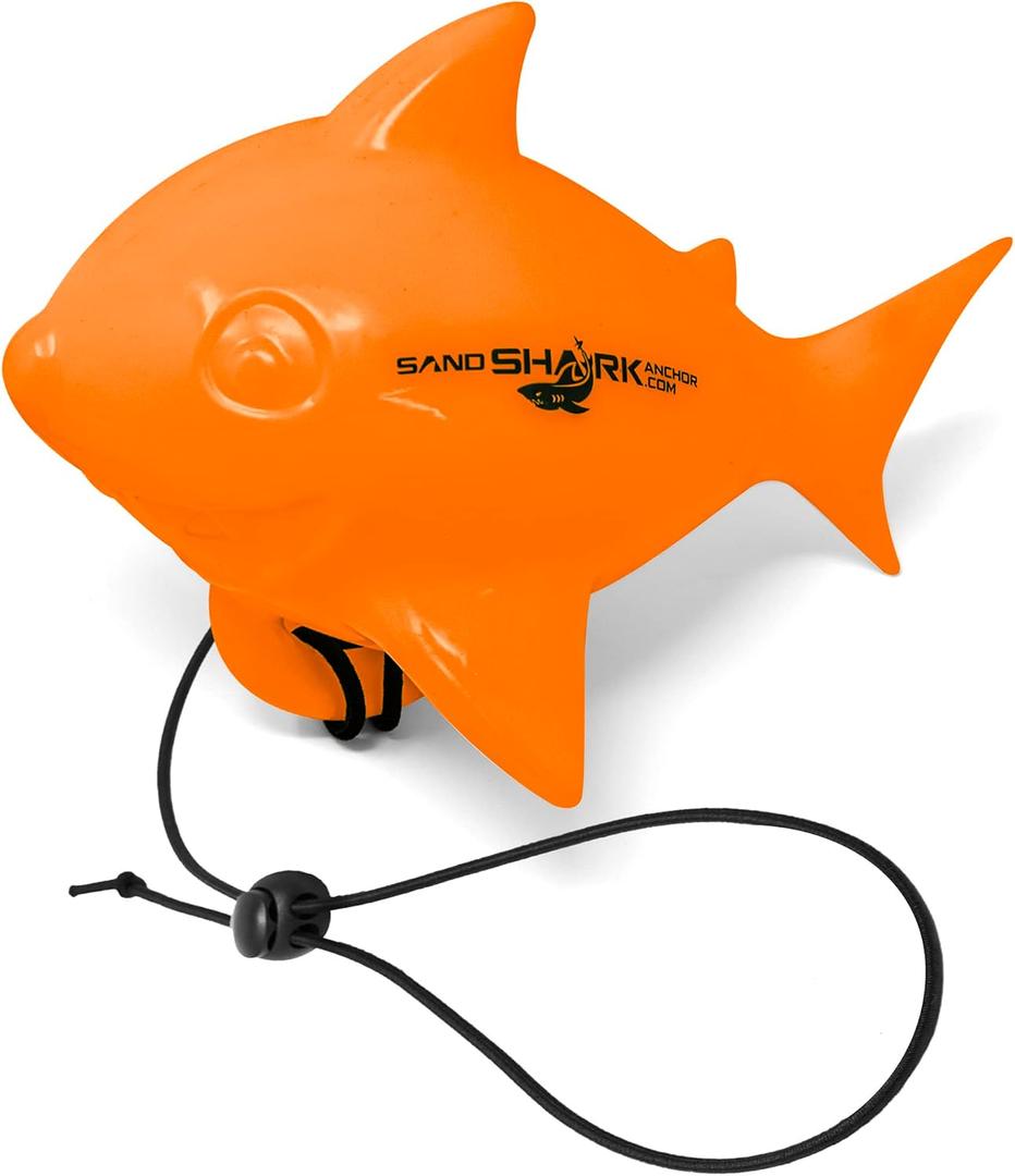 Premium Floating Anchor Marker Buoy by SandShark. High Visibility Markers for Anchors at The Beach, Lake, Shallow Water, Sandbar, Find Your Anchor, Prevent Accidental Hitting or Stepping on Anchors