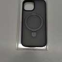 TORRAS Magnetic Kickstand for iPhone 15, 14, 13, & 16e Case [Fit for MagSafe][Sturdy & Versatile Stand] Military-Grade Shockproof Translucent Slim Protective Anti-Fingerprint Anti-Scratch, Black