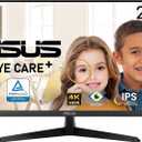 ASUS 27 4K Eye Care Monitor (VY27UQ) - UHD (3840 x 2160), IPS, HDR10, Adaptive Sync, Eye Care Plus, Display Port, HDMI, Speaker, DisplayWidget, Blue Light Filter, Flicker Free