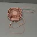 RJVW 4 Inch Small USB Desk Fan, 3-Speed Portable & 360°Rotatable Mini Cooling Fan, USB-Powered Desktop Fan for Home Office Bedroom Dorm Indoor Outdoor Summer Gift