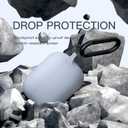 2 x Brujula Case for AirPods Pro 3 Case Silicone Protective Cover Compatible with AirPods Pro 3rd Generation 2025(Light Blue, AirPods Pro 3)