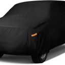 EzyShade 10-Layer Truck Cover Waterproof All Weather. See Vehicle Size-Chart for Accurate Fit. Outdoor Pickup Truck Covers - Gladiator Dakota Frontier. Sun Snow Rain. Black, Size T2 (See SizeChart)