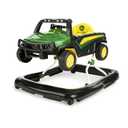 Bright Starts John Deere 4-in-1 Gator Green Baby Activity Center & Push Walker with Removable Interactive Steering Wheel Toy, 6 Months and up