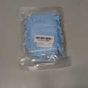 Organza Bags 3.5x4.7 Inch 50Pcs Sheer Small Mesh Drawstring Gift Bags for Sachet Party Favor Wedding Easter Baby Shower Birthday Mother's Day Graduation Jewelry Pouches Candy Soap Makeup, Blue