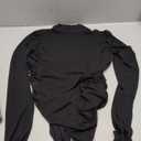 Avidlove Women Long Sleeve Bodysuit Turtle Neck Shapewear Body Suits Mesh One Piece Leotard Shirt Going Out Tops Fall Outfits (Small, Black)