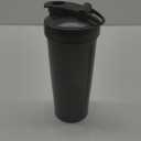 Mr. Pen- Shaker Bottles for Protein Mixes, 34 oz, 1 Pack, Black, Protein Shaker Bottle with Wire Whisk Ball, Blender Bottle