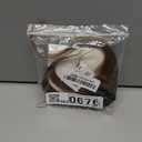 Clip In Bangs 100% Human Hair Wispy Bangs Hair Clip Light Brown with Temples Real Human Hair Fake Bangs Extensions For Natural Hair