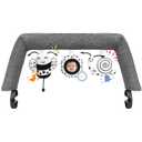 Baby Bjorn Bouncer Toy Bar, Toy Bar for Baby Bouncer Bliss and Balance Soft with 3 PCS Cute Sensory Toys, Easy to Attach and Remove, Skin -Friendly, Machine Washable, Black and White, Soft