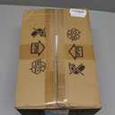 2-Light Black Bathroom Lighting Fixtures Over Mirror, Modern Vanity Lighting Fixtures, Bathroom Wall Mounted Vanity Light with Milky White Glass Lampshade for Living Room Bedroom Hallway