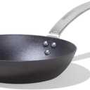 Made In Cookware - Seasoned 8" Carbon Steel Frying Pan - (Like Cast Iron, but Better) - Professional Cookware - Crafted in Sweden - Induction Compatible