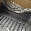 Aluminium Frame Checked-Luggage with Smooth Jelly Wheels, Hardside Zipperless Rolling Suitcase with TSA Lock (Blue, 24-Inch)