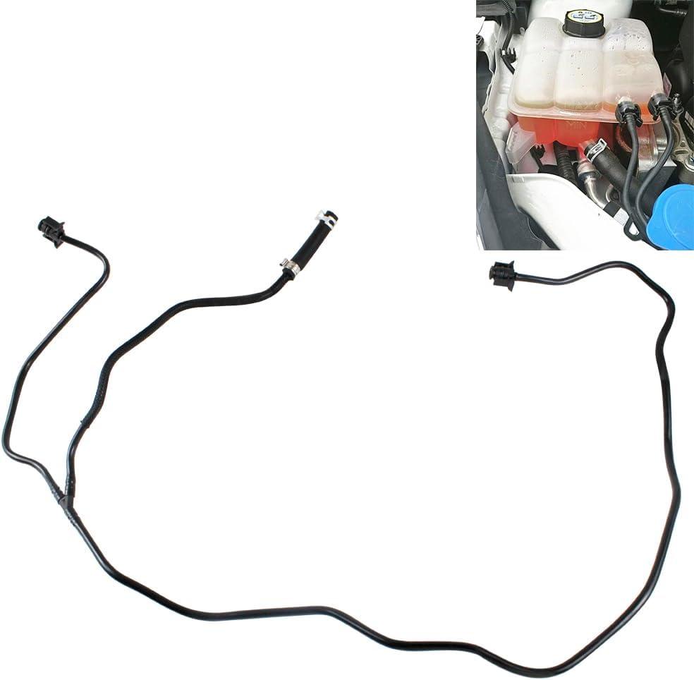 Radiator Reservoir Coolant Reservoir Hose compatible with 2012-2018 Ford Focus 2.0L L4 Engine Coolant Reservoir Hose replace BV618K012KF CV6Z-8K012-K