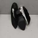 Juliet Holy Women's Knee High Boots Stacked Block Heel Pointed Toe Riding Boots 8