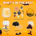 FYHMDC Halloween Light-Up Terrarium Kit for Kids - LED Night Light Birthday Gift for Boys Ages 4 5 6 7 8-12 Year Old - Halloween Toys DIY Arts and Crafts Kit for Kids - Best Presents for Boys