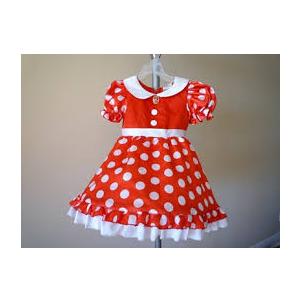 IIMMER Girl's Halloween Puffy Sleeve Cute Dresses Casual Ruffled Hem Outfits Size Large