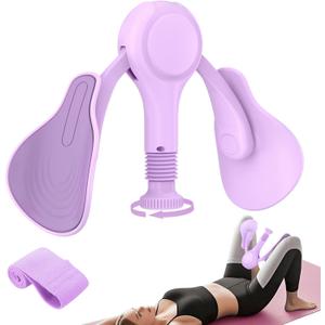 Upgraded Thigh Exerciser Kegel Exerciser, Adjustable Resistance Pelvic Floor Muscle Exercise Devices, Inner Thigh Workout Pelvic Trainer for Women, Home Workout Equipment for Hip, Leg, Arm