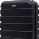 Wrangler 20" Hardside Spinner Carry-On Luggage, Black