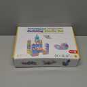 124PCS Magnetic Tiles Toys for 3 4 5 6 7 8+Year Old Boys Girls Upgrade Macaron Castle Blocks Building Set for Toddlers STEM Creativity/Educational Toys for Kids Valentines Day Christmas Birthday Gifts