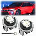 NSLUMO L1B LED Front Fog Light Bulbs for 2020+ Hon'da Civic Accord CR-V Ridgeline Acura Integra Super Bright 9000LM 6500K Xenon White Canbus Led Fog Driving Lamp Bulb Assembly