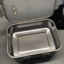 Rechargeable Heated Lunch Box for Men, 1.3L Cordless Electric Lunch Box for Adults with Smart Scheduled Heating, Portable Food Warmer with Complete Accessories (Gray)