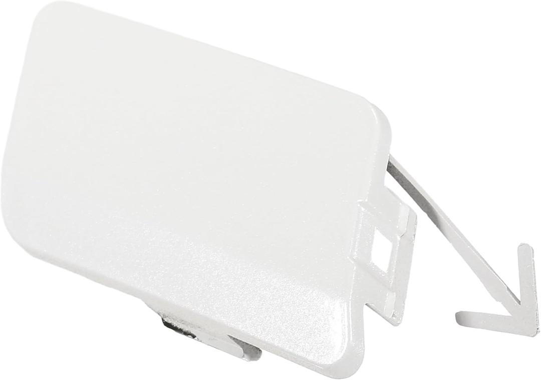 Front Bumper Tow Hook Cover Compatible for Subaru Forester 2009-2013, Durable Plastic White Front Right