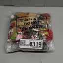 Amylove 6 Pieces Christmas Gift Bags with Drawstrings Xmas 3D Reusable Goody Bags for Christmas Party Favor Wrapping Supplies Bulk(Bell Style)