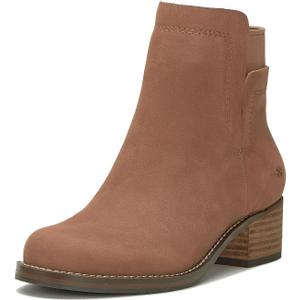 Lucky Brand women's Hirsi Bootie (7, Latte)