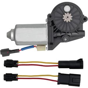 2 pins Power Window Motor Compatible with Ford F-550/F-450/F-350/F-250 Super Duty Front Left/Rear Left Driver Side 1999Replace for F81Z1523395AA F81Z1523395BA F81Z15233V95AARM 742-186