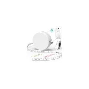 Label Maker Machine with Tape, Portable Mini Label Printer, HP3 Bluetooth Sticker Maker Machine with Multiple Templates for Office Home Small Business Organization, Small Thermal Label Printer, White