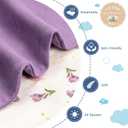 ZIGJOY Baby Transitional Swaddles for Newborns: 0.5 Tog Arms Up Sleep Sack Soft Cotton Shark Fin 2 Way Zipper, M