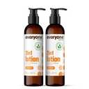 Everyone 2-in-1 Lotion for Hands/Body, 8 ounce (Pack of 2) Citrus and Mint made with Essential Oils for Men and Women