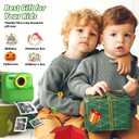 Kids Instant Digital Cameras for Boys and Girls, 1080P HD Dual-Lens Selfie Digital Camera with Print Paper & 32G Card, Christmas Birthday Gifts Toys for Toddler and Teenagers Age 3-16 Years Old