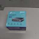 TP-Link TL-SG105, 5 Port Gigabit Unmanaged Ethernet Switch, Network Hub, Ethernet Splitter, Plug & Play, Fanless Metal Design, Shielded Ports, Traffic Optimization
