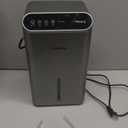 Dehumidifier for Home (85 OZ Water Tank, 800 sq.ft) Quiet Small Dehumidifier for Basement Bedroom Bathroom with Drain Hose, 3 Gear Timer, Sleep Mode, Auto Shut Off, 7 Color Ambient Light