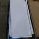 MORDEER 60" W x 72" H Sliding Glass Shower Door with 1/4" SGCC Tempered Glass, Aluminum SemiFrameless Sliding Shower Door with Handle and Towel Bar, Silver, Reversible Installation