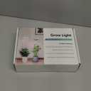 LBW Grow Lights for Large Indoor Plants, 144 LEDs Full Spectrum Plant Light, Growing Lamp with 4 Dimmable Levels, 4/8/12H Timer, 59in Height Adjustable, Halo Plant Lamp for Tall Plants, Black, 2 Pack