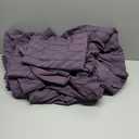 JELIUMONI Purple Duvet Cover Queen Size, 3pcs Washed Microfiber Bedding Set, Soft Breathable Seersucker Duvet Cover Set with Zipper Closure and Corner Ties for All Seasons