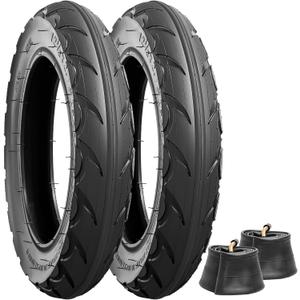 12.5x2.75 Replacement Tire and Inner Tube, 12 1/2 x 2.75 Dirt Bike Tire Tube for Razor MX350 MX400 Dirt Rocket, XTreme X560, Compatible with 12 1/2x2 3/4 Electric Scooters Tire Tube(2Sets)