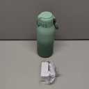 Momcozy Portable Bottle Warmer for Travel  Dual Heating Modes for Breast Milk & Water, Portable Milk Warmer with Fast Heating & Long Battery Life, 17 Ounces Large Capacity to Meet Your All-Day Needs (Gradual Change of Green)