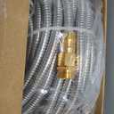 Rosy Earth Garden Hose 100 FT, Heavy Duty 304 Stainless Steel Flexible Water Hose, No-Kink, No Bite, Expandable Water Hose for Yard, RV, Car