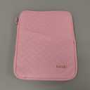 Lacdo Tablet Sleeve Case for 11 inch iPad A16 / 11 inch iPad Air M4 M3 M2 / 11" iPad Pro M5 M4 / 10.9" iPad/ 10.2" iPad /10.9" ipad Air, 11" Samsung Galaxy Tab A9+ Bag, Fit Magic Keyboard, Sakura Pink