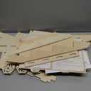 Bookmark Display Stand for Vendors  Wooden Bookmark Holder Display with Customizable Space, Mobile-Friendly Design  Versatile Holder for Craft Fairs, Vendor Booths, and Shops, 16 Pocket