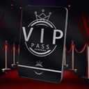 30 Sets PVC VIP Badge lanyards and Plastic Pass Cards,Perfect for Backstage Access,Breakaway Concerts, Parties, Birthdays, ensuring a and Functional Solution for Event Organizers (Sliver)