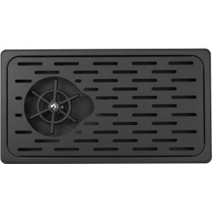 Pitcher RinsersPitcher Washer, Espresso Washer And Spray, Drainage And Drip Tray, 304 Stainless Steel Bar Glass Washer Sink, Suitable For Home Kitchen, Hotel, Coffee Shop, Restaurant (Black)