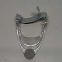 360 Adjustable Neck Collar - Neck Support with Neck Stretcher | Cervical Collar Made of Plastic for Correcting Forward Head Posture and Relieving Neck Pain (White Folding)