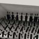 All-in-One Air Styler - Auto Curl, Straighten, Volumize, Dry - 160000 RPM High-Speed for Faster Styling - Reduces Heat Damage & Frizz Hair Styling Irons - Ionic Blow Dryer Brush for All Types (Nickel)