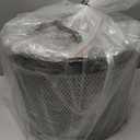 MELONFARM 6 inch Air Carbon Filter Smelliness Control with Australia Virgin Charcoal, Built-in 14cm Fan Low Nois and Speed Controller, Smelliness Scrubber for Inline Duct Fan, Grow Tent 6" x 8.3"