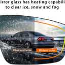 Passenger Side Mirror Lower Glass Replacement For 2011 2012 2013 2014 2015 2016 2017 2018 Volkswagen VW Passat Jetta Beetle - For Volkswagen VW Passat Jetta Side Mirror Glass With Rear Holder