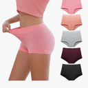 Migbean Boy Shorts Underwear for Women - Boxers for Women, Women's Cotton Underwear Boyshorts S